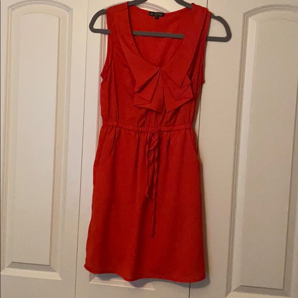 Dark Pink Casual Dress